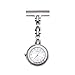 Produktbild KTT Krankenschwester-Uhr-Brosche-Krankenschwester-Revers-Nadel-Uhr-hängendes Arzt-Taschen-Uhr-Revers-Uhr-bestes Weihnachtstag-Geschenk,Silver