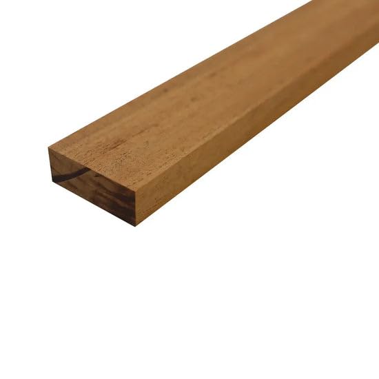 Exotic wood zone Sapele, 3/4" x 3" x 12" Pack of 4 Lumber Boards - Exotic Hardwood Plank for Woodworking, DIY Projects, Wood for Cutting Board Project - Wood Lumbers, Exotic Lumbers
