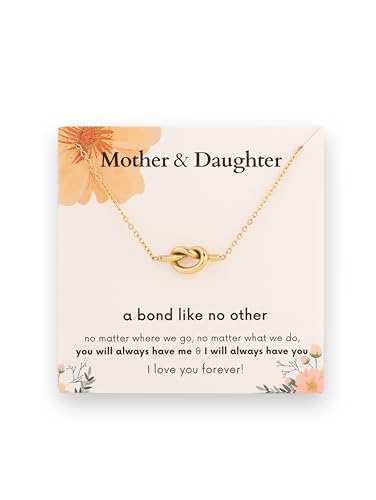 OJERRY Daughter & Mother Necklace - Sentimental Mothers Day Gift