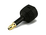 Monoprice 102671 Toslink Female to Toslink Mini Male Adapter (2 Pack)