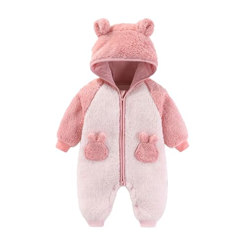 Combinaison nouveau-né panda en polaire et bodys bébé hiver
