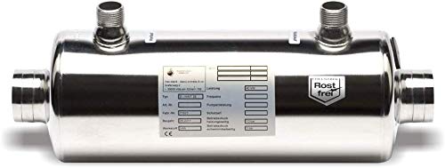 Well2wellness Dapra Heat Exchanger 42kW in Stainless Steel