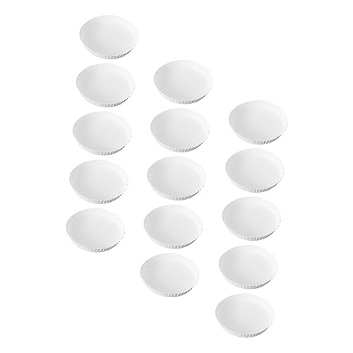 FOMIYES 50Pcs Stackable Disposable Paper Cup Lids for Hotels Restaurants and Offices Covers for Clean Beverage Protection From and