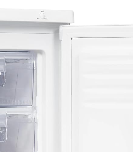 Miniatura 11 de Exquisit Congelador Table Top 91l, Color Blanco, Clase E, Congelador 4 Estrellas, 4 Cajones Transparentes, Puerta Reversible, Control De Temperatura, Medidas 85,5 X 55,0 X 58,0 Cm