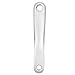 Bnineteenteam Bike Crank Arm,Aluminum Alloy Left Single Chain Crank Arm 170mm Left Crank Arm for Bike Replacement Accessory(Silver-)