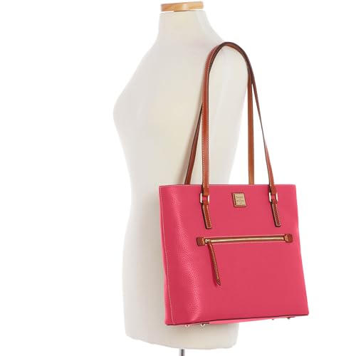 Dooney & Bourke Tote Bags for Women, Large Leather Shopper Totes with Long Shoulder Straps4