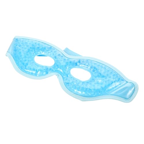 BCOATH Cooling Gel Eye Mask for Women Reusable Cold Compress Blinder for Eye Fatigue Relief for Puffiness and Swelling Sky Blue