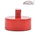 POTAUTO Universal Aluminum Jack Pad Compatible with Chevrolet Corvette C5 C6 C7 GS Z Frame Rail Adapter for Enhanced Support (Qty 1, Red)