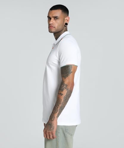 Image of Puma Men's Solid Slim Fit T-Shirt