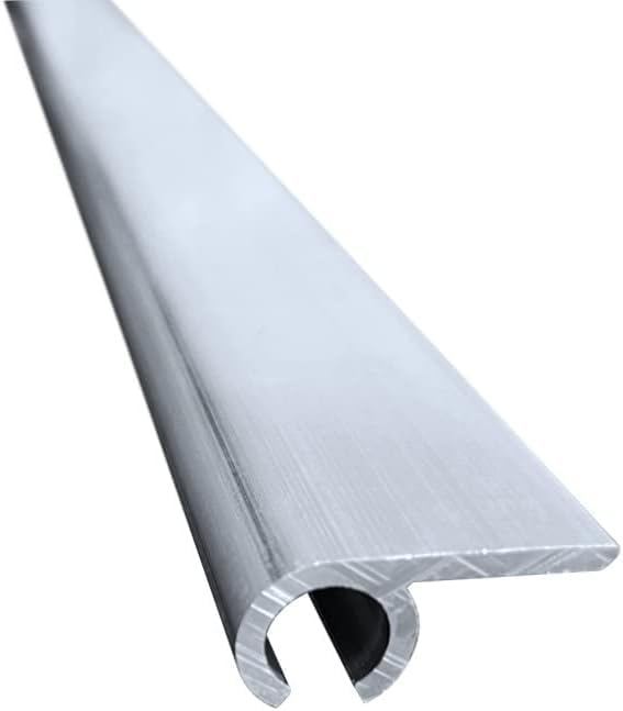 Aluminium-Markisenschiene, C-K, 90°-Kador-Streifen, 60 cm, für alle Wohnwagen, Wohnmobile, 6 Stück