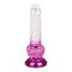 EIS, Dildo, Flexibler Naturdildo mit Saugfuß, 20,5 cm, naturnahes Design, weich & flexibel, robuster Saugfuß