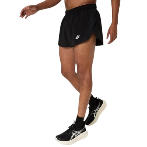 Short de running ASICS Core Split noir taille S vêtement course - 2