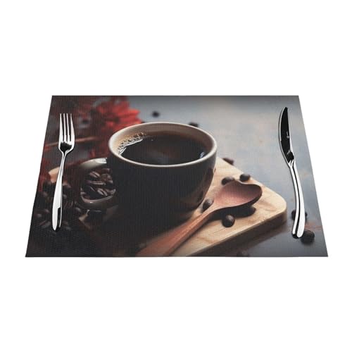 Set de table PVC lavable de qualité supérieure résistant à la chaleur - 5