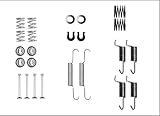Emisión rsatz freno, hornear HELLA 8DZ 355 205-941 Juego de accesorios, zapatas de freno de estacionamiento X0277