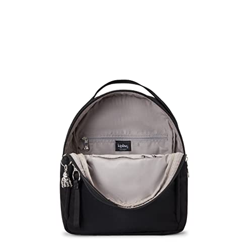 Kipling Women's Kae, Padded Straps, Monkey Keychain, Top Handle, Zipped Main Compartment, Backpack, Black Noir M5, One Size #TOP2
