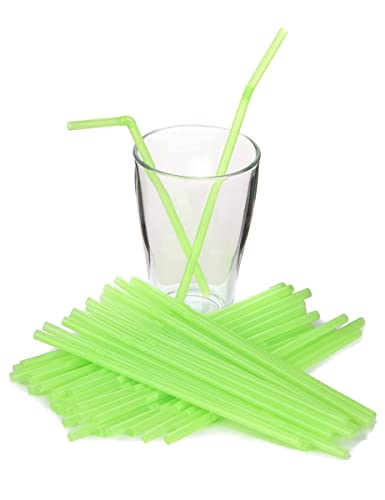 Pitillos Flexibles Neón Vibrantes - Pack de 50 miniatura 2