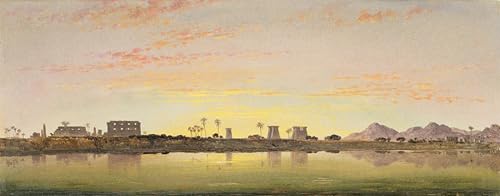 Cuadro de Karnak Edward William Cooke para decorar despachos elegantes y salones amplios