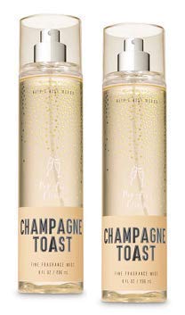 Bath and Body Works Champagne Toast Fine Fragrance Mist 8 Oz. 2 Set.