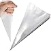 Sacchetti di pasticceria,100 Pcs Borse per Tubazioni Pastry Bag Sacchetti per Pasticceria USA e Getta Saccapoche per Pasticceria Transparent per Decorare Torte,Crema