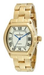 ���v Peugeot ���f�B�[�X 7069G Gold-Tone Roman Numeral Bracelet Watch [���s�A���i]