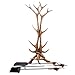 Wowser Rustic Antler Fireplace Tool Stand, Freestanding 3 Piece Set, 31 Inches