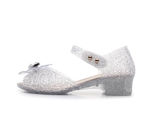 Image of Girls Jelly Sandals Princess Mary Jane Dress Up Shoes for Cosplay Party Birthday Toddler Little Girls