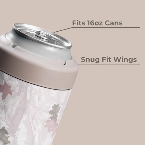 Image of HydroJug Tall Can Cooler 16 oz, Stainless Steel Can Holder, Camo