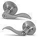 Honeywell 8106302 Wave Privacy Door Lever, Satin Nickel