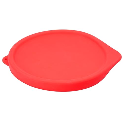 Silicone Lids for Anchor Hocking 2 Quart Batter Bowl (8 Cup), 1 Pack, Red, Microwave & Dishwasher Safe - Lid Only