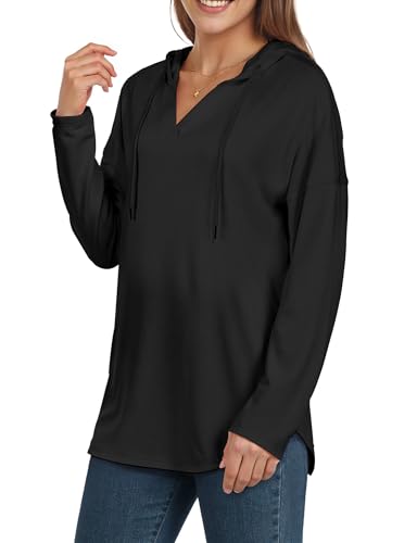 Pull à capuche tendance surdimensionné AURUZA le choix du confort absolu