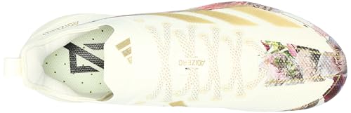 Image of adidas Men's Adizero Ghost, Off White /Gold Metallic /Off White, 4