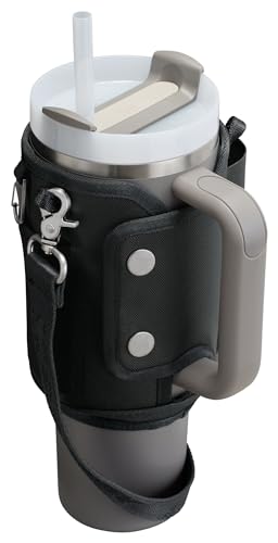 Image of STANLEY All Day Quencher Carry All for 40 oz Tumbler with Handle | Crossbody Bag with Phone Holder Pocket, Card Sleeve & Detachable Strap | Water Bottle Carrier Bag | BPA-Free |