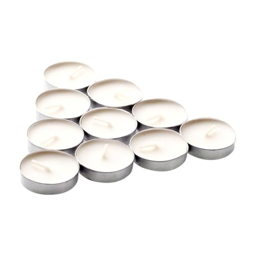 VINTORKY 20pcs Smokeless Tea Warmer Candles for Heat Preservation Portable Candles for Tea House Use for Warmth and Practical Design