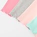JARMAKO Toddler Girls' Cotton Pants with Lettuce Hem, 4-Pack Leggings, Pastel Dreams, 3T