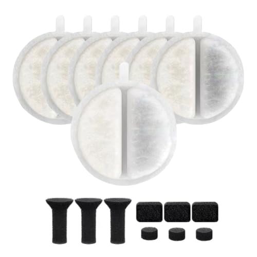 Fuente de agua para gatos con filtro compatible