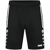 JAKO Men Trainingsshort Allround, Schwarz, 8589-800, S