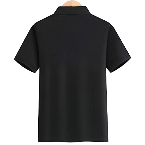 Lylbfof Short-Sleeved Women's Polo Shirt Solid Color Lapel T-Shirt #TOP1