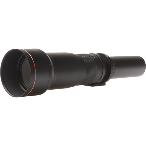 Vivitar 650-1300Mm F/8-16 Telephoto Lens With 2X Teleconverter (=2600Mm) + Kit For Nikon D3200, D3300, D5200, D5300, D7100, D610, D750, D810 Camera #TOP1