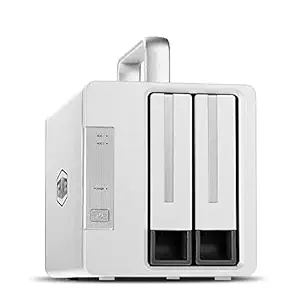 TERRAMASTER TD2 Thunderbolt 3 Professional-Grade 2-Bay External Hard Drive Enclosure RAID 0/RAID1/JBOD Hard Disk RAID Storage (Diskless)