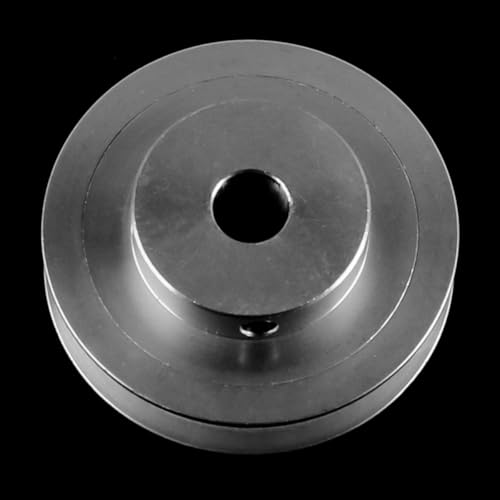 Tiardey 2 Stück GT2-Synchronrad, 20 und 60 Zähne, 8 mm Bohrung, Aluminium-Zahnriemenscheibe mit 2 Stück Länge 200 mm, Breite 6 mm, für präzise mechanische Systeme