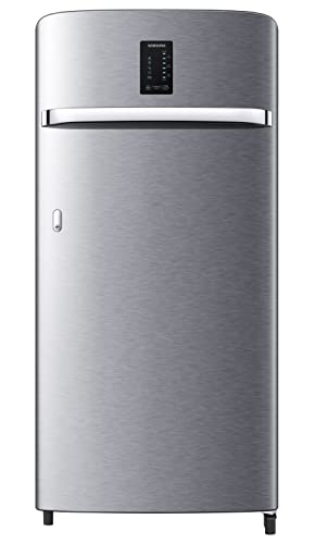Image of Samsung 189L 5 Star Inverter Direct-Cool Single Door Digi-Touch Refrigerator Appliance (RR21C2E25S8 /HL,Elegant Inox)