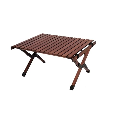 Table camping pliante en bois compacte pour bureau pique-nique nomade - 2