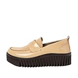 Doublure en microfibre Art Femme 1530 Brighton Plate-Forme, Champagne, 37 EU