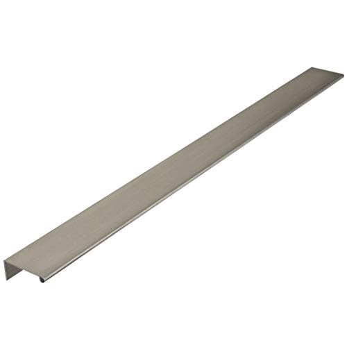 Bouton 3306 CKP dos plat doigt pull pour tiroir placard cuisine - 3