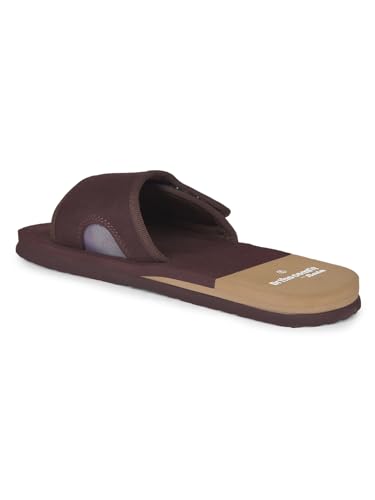 Bata Mens Mule Slippers Brown - Image 4