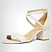 Michael Kors Women's Serena Flex Sandal, Light Cream, 8.5