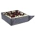 coox WUNDERFORM SQ in Grau, die erste faltbare Backform, platzsparende Back- und Auflaufform aus Silikon BPA-frei