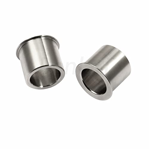 Benlari Stainless Steel Wheel Bearing Reducer 1" To 3/4" Axle Reducer Spacer Compatible For Harley Davidson Touring Softail Dyna Sportster Street Glide Road Glide Road King 1986-2022 #TOP5