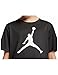 Nike Air Jordan Boys Jumpman 23 Dri-Fit T-Shirt (X-Large, Black)