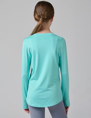 Image of Liberty Pro 3 Pack Youth Girls Active Long Sleeve Shirts | Dry Fit, Performance, Thumbholes, Athletic Tees for Kids and Teens